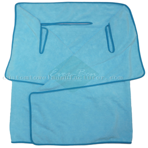 Custom Bathroom towels poncho Bathrobe bulk kids poncho towels supplier